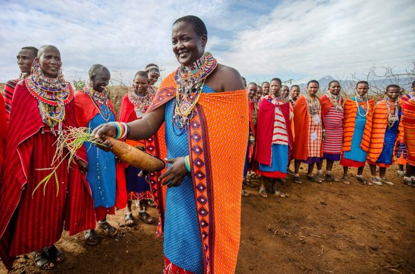 люди племени масаи