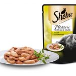 Sheba Pleasure с уткой и цыплёнком