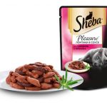Sheba Pleasure с говядиной и кроликом