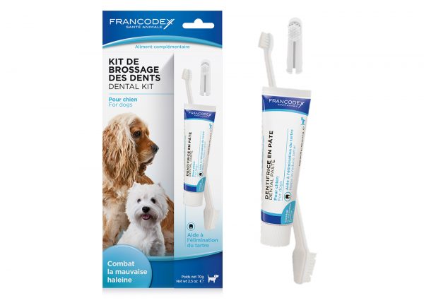 Зубная паста и щётки для собак